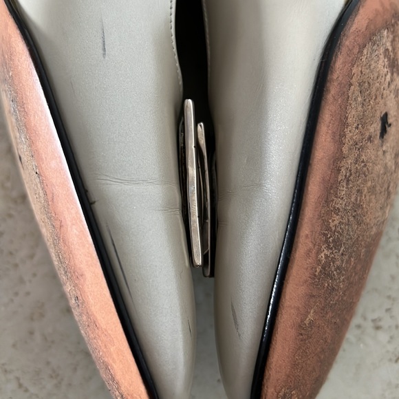 SALVATORE FERRAGAMO FLORENCE SLIP ON HEELS - Picture 7 of 15